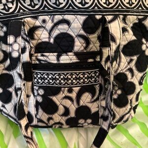Vera Bradley Monochrome Floral Tote